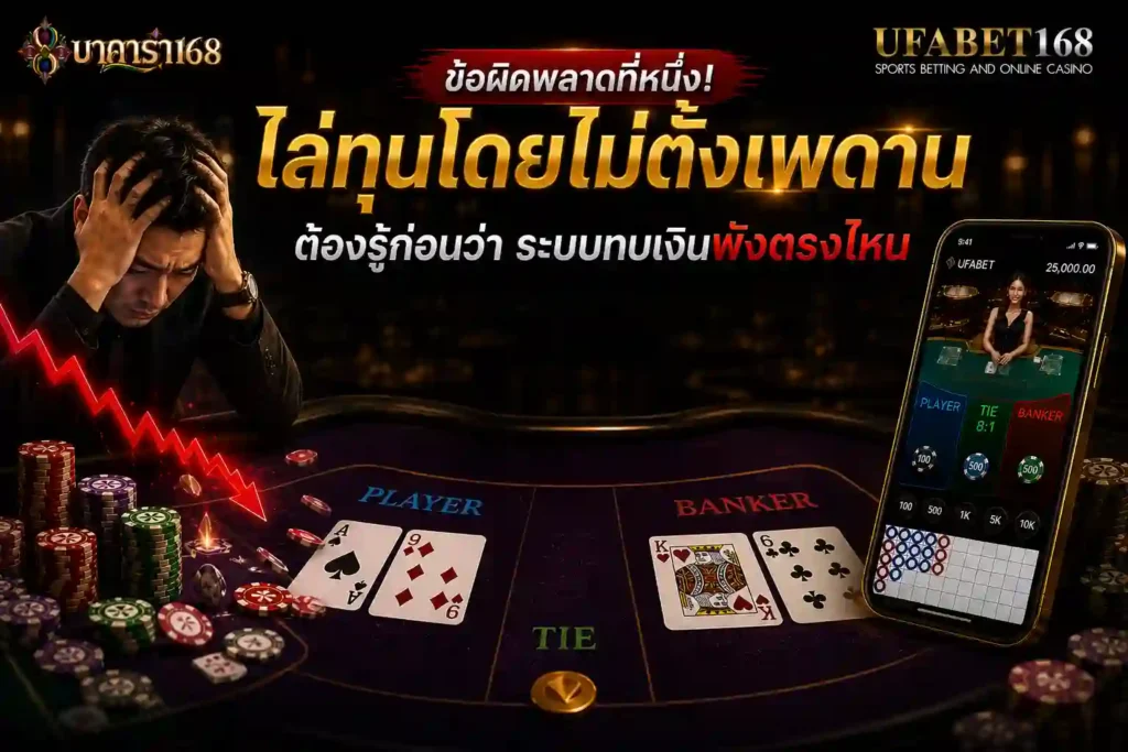 ข้อผิดพลาดที่หนึ่ง มือใหม่ เล่นบาคาร่า แล้วเสียเงินหนัก