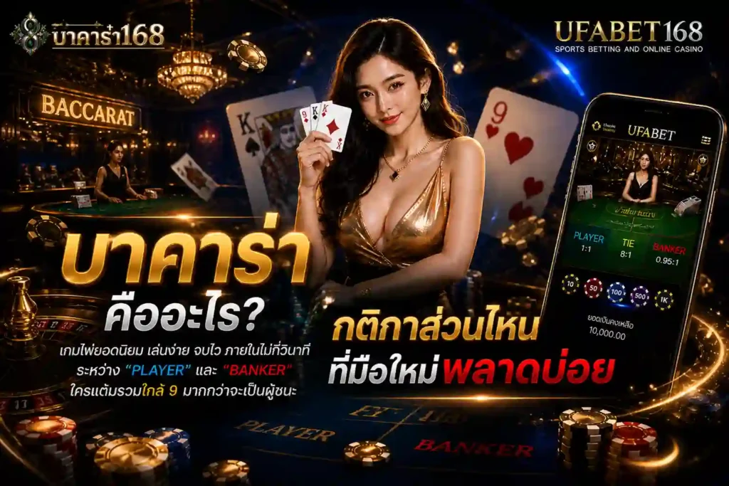 บาคาร่า คืออะไรและกติกา