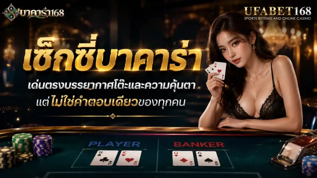 เซ็กซี่บาคาร่า เด่นตรงบรรยากาศโต๊ะและความคุ้นตา