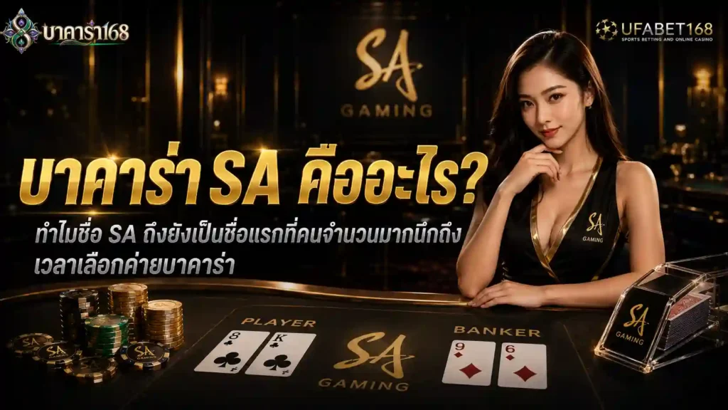 บาคาร่า sa คืออะไร ทำไมนึกถึงเวลาเลือกค่ายบาคาร่า